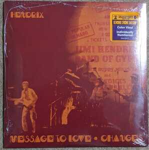 Jimi Hendrix-Message To Love/Changes★米RSD限定カラー7”