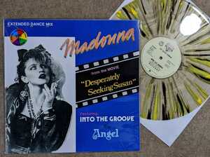 Madonna-Into The Groove/Angel★限定100スプラッシュ・カラー12"