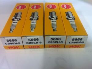  new goods including carriage NGK spark-plug CR8EH-9 4 piece Jade 250 XR250 etc. manufacture ground Indonesia 