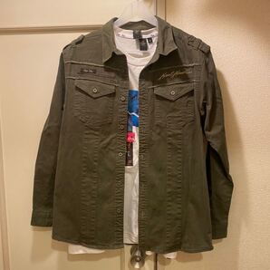 【カールカナイ】KarlKani ミリタリージャケット&TシャツセットL.XL