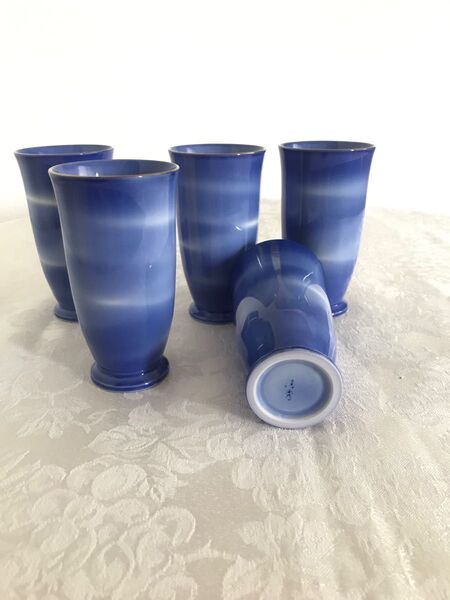 新品!有田焼 清秀 ビアタンブラー 5個セット 箱入り