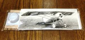 { rubber power machine }DPCMODELS made Morane Saulnier AI(L/C specification )( wing length :18~=457mm)*** remainder 1