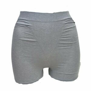 1 minute height soft cotton . shorts girdle gray LL new goods solid forming style up shorts comfort .. shorts free shipping 