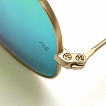 中古 Ray-Ban レイバン アビエーター ラージメタル サングラス RB3025 112/ 68 58□14 3N ミラーレンズ ケース付 139698_画像4