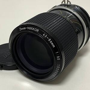 ☆Nikonニコン Zoom-NIKKOR　43～86mm　1:3.5　カメラレンズ　LENS　中古現状品