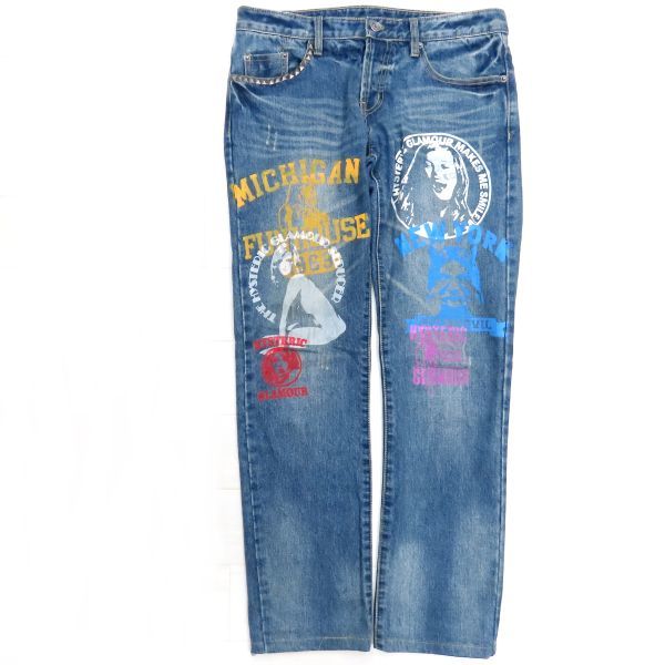 88%OFF!】 HYSTERIC GLAMOURヒステリックグラマー メンズ 32インチ 美