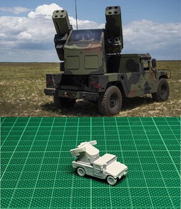 1/144 未組立 USA Humvee Avenger Air Defense System Resin Kit (S2037)