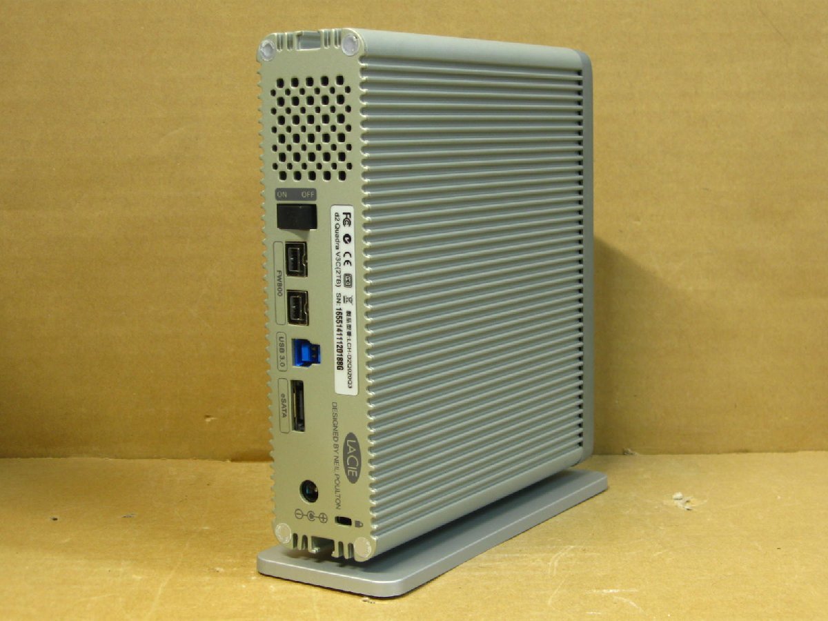 ▽Lacie d2 Quadra V3C 2TB Firewire800(IEEE1394b)/USB3.0/eSATA 外付