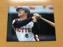 美品 カルビープロ野球カード 1985年 落合博満(ロッテ) No.371_画像1
