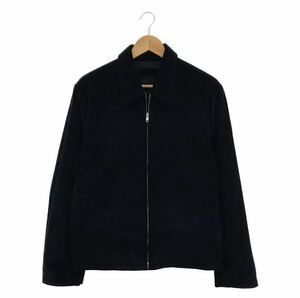 JAMES COWARD Navy Corduroy with Zip Work Jacket /ジェームスカワード | ジップアップコーデュロイブルゾンジャケット | メンズ