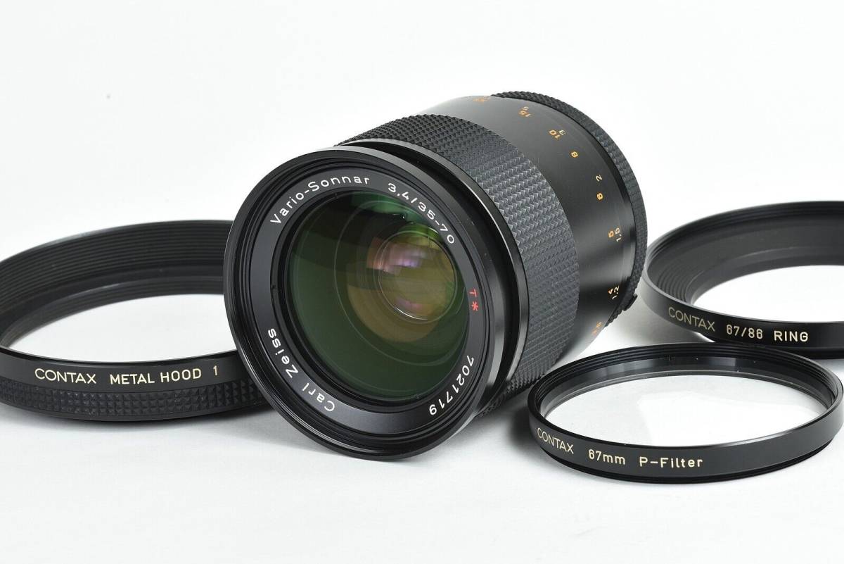 2023年最新】ヤフオク! -contax vario sonnar 35-70mm f3.4の中古品