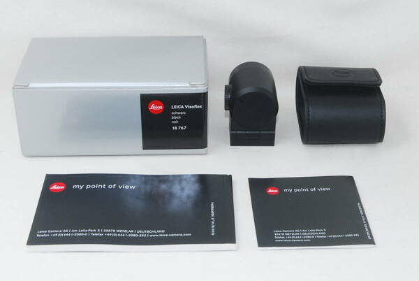 ★実用良品★LEICA ライカ VISOFLEX ビゾフレックス 18767 電子ビューファインダー 元箱付き♪