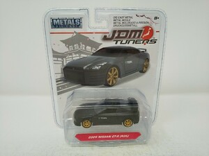 ■ Jada Toysジャダトイズ 『JDM TUNERS 1/64 2009 NISSAN GT-R [R35] マットブラック 日産 ミニカー』