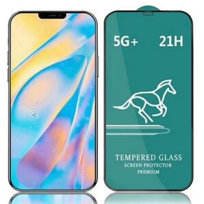 iPhone12/iphone12Pro 21H フルグルー フレキシブル ガラス 液晶保護 ガラス 保護フィルム Tempered Glass Screen Protectorの画像1