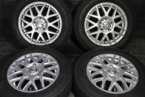 G1/条件付送料無料 残溝特価 GOODYEAR ICENAVI6 195/65R15×6J +53 5H PCD114.3 4本セット ノア ヴォクシー エスクァイア ステップワゴン