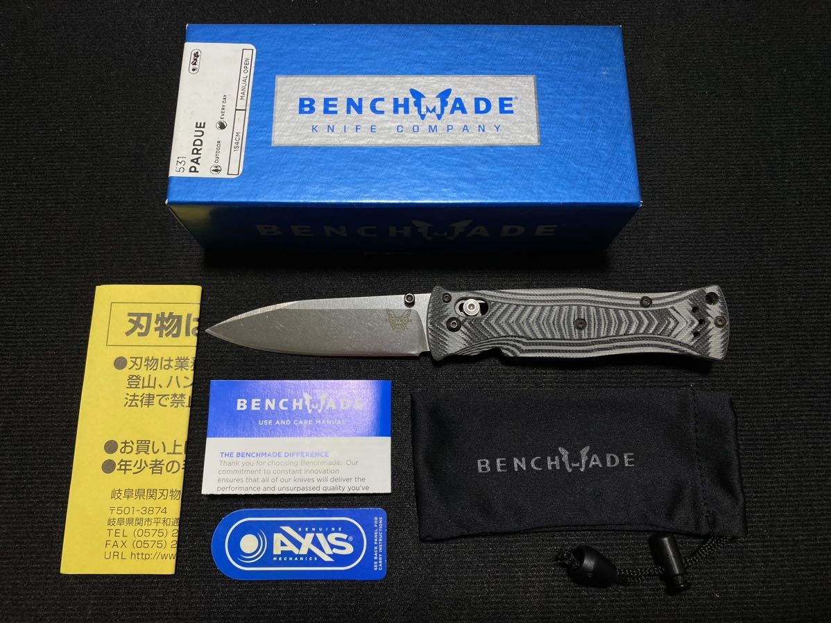 今ならほぼ即納!アウトドア廃盤希少ベンチメイドBenchmade製ADAMAS FIXED 375BK flash.rw