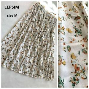 LEPSIM 花柄ロングスカート lowrys farm 2090