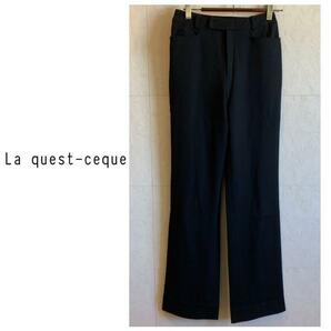 La quest-ceque 黒パンツ　BA24