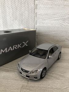 1/30 トヨタ マークX MARK X 130系 非売品 カラーサンプル ミニカー　シルバーメタリック