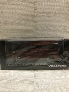 1/30 トヨタ 新型ヴェルファイア VELLFIRE 後期 カラーサンプル 非売品 ミニカー ダークレッドマイカメタリック