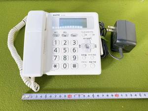送料520円！　貴重　SANYO　サンヨー　TEL-DJ2　電話機　親機　初期化済　長期保管品　現状品