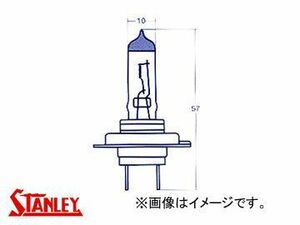 スタンレー/STANLEY ハロゲンバルブ　四輪車用 12V 55W (H7) 14-0017