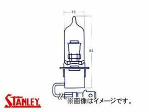 スタンレー/STANLEY ハロゲンバルブ　四輪車用 24V 70W (H3) 14-0129