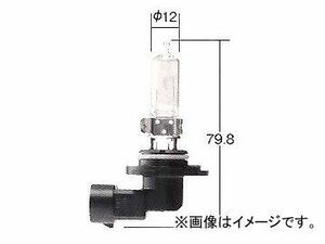 トヨタ/タクティー/TACTI ハロゲンヘッドランプバルブ ホワイトビームIII HB3ハードケース 12V 60W(65W)(120W相当) 口金：P20d V9119-3038