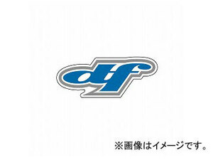 2輪 ダートフリーク DF ステッカー アイコン DF50-4431 ブルー 9cm