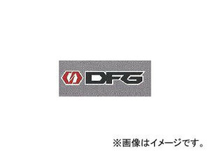 2輪 ダートフリーク アイロンプリント メーカーロゴ DFG DF50-9055 ブラック 10cm