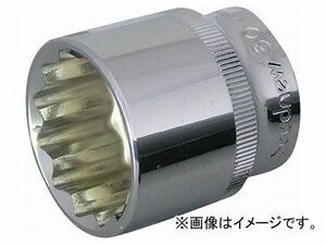 Seednew/シードニュー 12.7角 12角 ソケット 30mm S-B4030 クロームメッキ