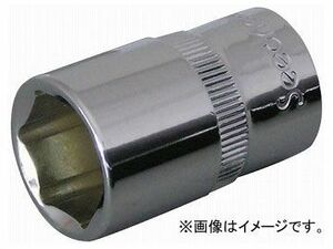 Seednew/シードニュー 12.7角 6角ソケット 17mm S-B4017H クロームメッキ