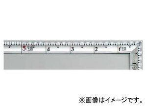 シンワ測定 曲尺高級角厚 シルバー 1尺6寸 裏面角目 匠甚五郎 10855 JAN：4960910108554