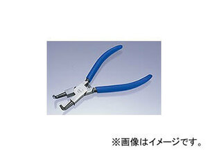 ツノダ/TSUNODA キングTTC専用工具 硬質ビットスナップリングプライヤー 穴用曲爪（バネ付） 230mm SIB-230P JAN：4952269110197