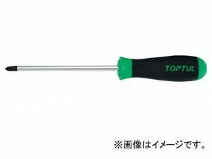 トップトゥル/TOPTUL 樹脂柄 クロス ドライバー PH1×100mm(L) FBAB0110