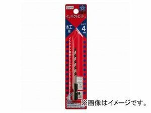 スターエム/STAR-M No.7 インパクトビット ショート 4.0mm JAN：4962660067402