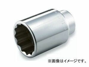 トネ/TONE 19.0mm（3/4”） ディープソケット（12角） 品番：6D-55L
