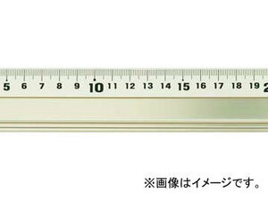 シンワ測定 アルミ直尺 アル助 30cm シャンパンゴールド 65417 JAN：4960910654174