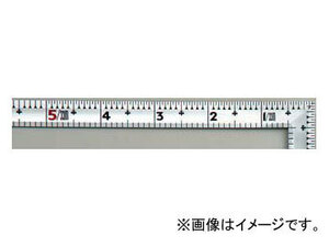 シンワ測定 曲尺角厚 シルバー 1尺6寸 裏面角目 重宝 10372 JAN：4960910103726