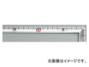 シンワ測定 曲尺高級角厚 シルバー 50cm 裏面角目 匠甚五郎 JIS 10839 JAN：4960910108394