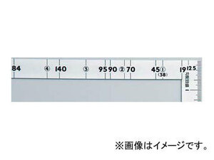 シンワ測定 曲尺ツーバイフォー シルバー 2×4/1尺5寸 併用目盛19mm巾 10056 JAN：4960910100565