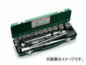 トネ/TONE 12.7mm（1/2”） ソケットレンチセット 18点 品番：750