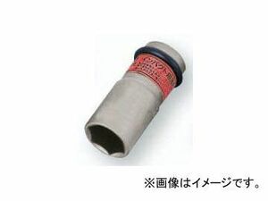 トネ/TONE 12.7mm（1/2”） インパクト用薄形ホイルナットソケット 品番：4A-19N