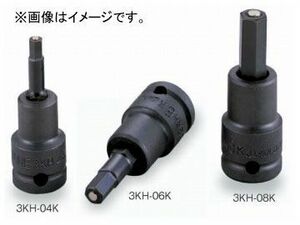 トネ/TONE 9.5mm（3/8”） ヘキサゴンソケット（マグネット付） 品番：3KH-08K