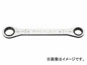 スタビレー/STAHLWILLE 板ラチェットメガネ（スプライン）（41571214） 品番：25ASP-12X14 JAN：4018754209378
