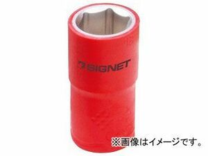 シグネット/SIGNET 1/2DR 絶縁ソケット（6角） 18mm 品番：E41418 JAN：4545301067636