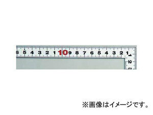 シンワ測定 曲尺平ぴた シルバー 50cm 表裏同目 JIS 10032 JAN：4960910100329