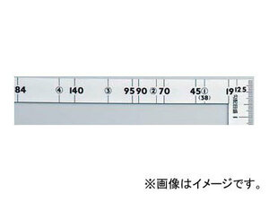 シンワ測定 曲尺ツーバイフォー シルバー 2×4/50cm 併用目盛 19mm巾 10055 JAN：4960910100558