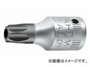 スタビレー/STAHLWILLE 1/4SQ いじり止め付きトルクスビットソケット（01351020） 品番：44KTXB-T20 JAN：4018754150397