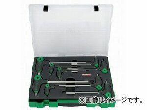 トップトゥル/TOPTUL L型グリップ ボールポイント6角レンチ 9PCS SET GZC09030